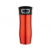 ASOBU cestovná termoska Press Caffe red 420ml