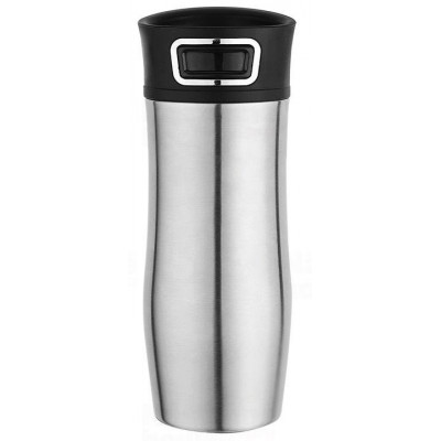 ASOBU cestovná termoska Press Caffe silver 420ml ASOBU cestovná termoska Press Caffe silver 420ml