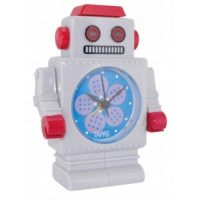 Robotický budík Tommy Kemi 8680, 15 cm Robotický budík Tommy Kemi 8680, 15 cm