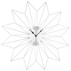 Nástenné hodiny Crystal Star silver, 50cm