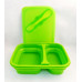 Silikónový skladací lunchbox s príborom Eub