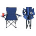 Skladacia rybarská stolička isot8002, modrá