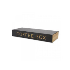 Box na kávové kapsule Balvi 27815, čierny