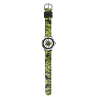 Chlapčenské náramkové hodinky CLOCKODILE CWB0031 s luminiscenčným ciferníkom – zelené, 5 ATM Chlapčenské náramkové hodinky CLOCKODILE CWB0031 s luminiscenčným ciferníkom – zelené, 5 ATM