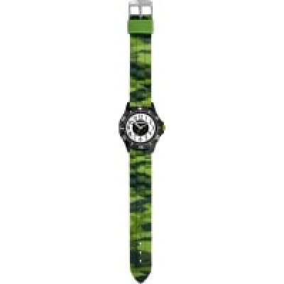 Chlapčenské náramkové hodinky CLOCKODILE CWB0083 – čierno-zelené, svietiaci ciferník, 5 ATM