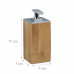 Bambusový dávkovač tekutého mydla Relaxdays Inox – 225 ml (RD10020546) Bambusový dávkovač tekutého mydla Relaxdays Inox – 225 ml (RD10020546)