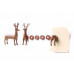 Sada magnetov Qualy My Deer Magnetic, jeleň