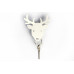 Vešiačik na kľúče Qualy Deer Key Holder, jeleň biely Vešiačik na kľúče Qualy Deer Key Holder, jeleň biely