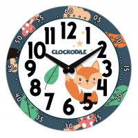 Detské nástenné hodiny CLOCKODILE CCT0031 – Modré (25 cm) Detské nástenné hodiny CLOCKODILE CCT0031 – Modré (25 cm)