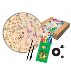 Set na výrobu nástenných hodín s motýlikmi Clockodile creative Butterflies CCT0021 Set na výrobu nástenných hodín s motýlikmi Clockodile creative Butterflies CCT0021
