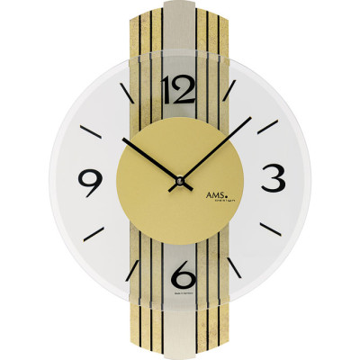 Dizajnové nástenné hodiny 9673 AMS 38cm Dizajnové nástenné hodiny 9673 AMS 38cm