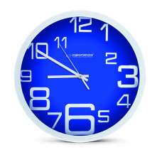 Nástenné hodiny ESPA MIL017B, modré 20cm