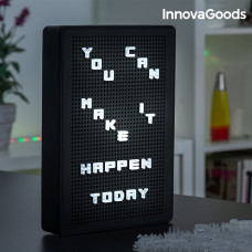 Inovačná doska InnovaGoods na vloženie písmen LED IN1089