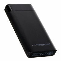 Power Bank s LED svetlom Photon 17400 mAh Espa 120K, čierna Power Bank s LED svetlom Photon 17400 mAh Espa 120K, čierna