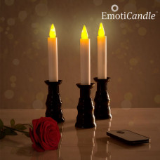 Sviečky EmotiCandle Romantic Ambiance LED 3ks, IN5229