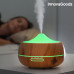 Zvlhčovač aróma difúzor InnovaGoods Aromatherapy Wood IN0980 Zvlhčovač aróma difúzor InnovaGoods Aromatherapy Wood IN0980