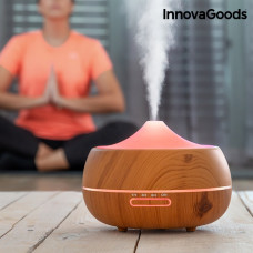 Zvlhčovač aróma difúzor InnovaGoods Aromatherapy Wood IN0980 Zvlhčovač aróma difúzor InnovaGoods Aromatherapy Wood IN0980