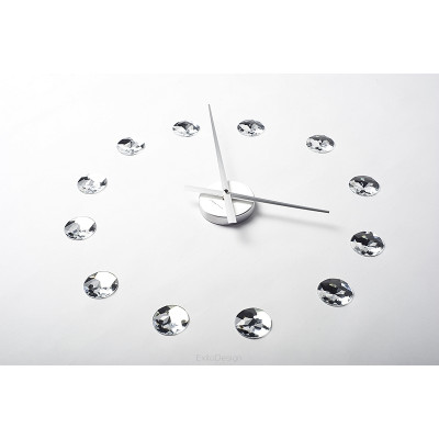 Nástenné hodiny ExitDesign DIY Diamond 668DM, 60cm