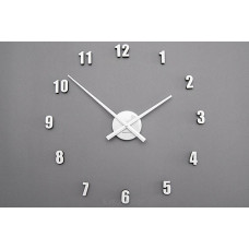 Nástenné hodiny ExitDesign Extender Mini 138HL, biela 50-80cm