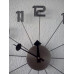 Nástenné hodiny Big Timer grafit ExitDesign 086NK, 50cm Nástenné hodiny Big Timer grafit ExitDesign 086NK, 50cm