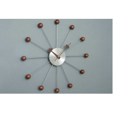 Nástenné hodiny ExitDesign Zara Balls, 087Woo, 50cm Nástenné hodiny ExitDesign Zara Balls, 087Woo, 50cm