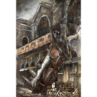 Kovový obraz 120x80cm FAM1075C Kovový obraz 120x80cm FAM1075C