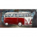 Kovový obraz FAM0434 – retro VW dodávka, auto veterán 80×40 cm Kovový obraz FAM0434 – retro VW dodávka, auto veterán 80×40 cm