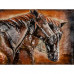 Luxusný 3D kovový obraz s motívom dvoch koňov FAM1661LT, 80x60 cm Luxusný 3D kovový obraz s motívom dvoch koňov FAM1661LT, 80x60 cm
