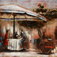 Kovový obraz 80x80cm FAM1364ZL Kovový obraz 80x80cm FAM1364ZL
