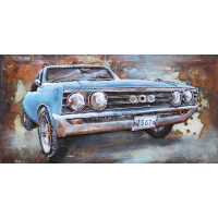 Kovový obraz 80x40cm Auto 418 Kovový obraz 80x40cm Auto 418