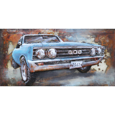 Kovový obraz 80x40cm Auto 418 Kovový obraz 80x40cm Auto 418