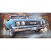 Kovový obraz 80x40cm Auto 418 Kovový obraz 80x40cm Auto 418