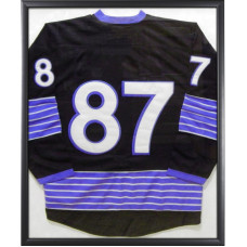 Čierny rám na hokejový a futbalový dres Falc 7085C (70 x 90 cm)