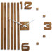 Drevené nástenné hodiny Lamele 100cm FlexiStyle z230 d
