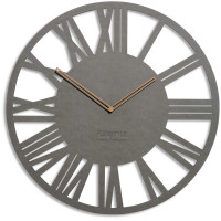Nástenné hodiny Loft Adulto šedá, z219-1a 50cm