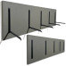 Nástenný drevený vešiak Flexistyle 80cm, w3-1a-2580