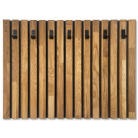 Nástenný vešiak na šaty Lamele Flexistyle 80cm, w1-8060