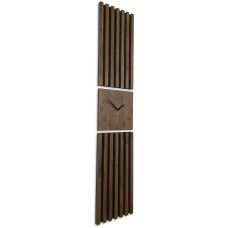 Závesné hodiny z dubového dreva Lamele 155cm FlexiStyle z235-d91 Závesné hodiny z dubového dreva Lamele 155cm FlexiStyle z235-d91