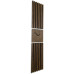 Závesné hodiny z dubového dreva Lamele 155cm FlexiStyle z235-d91 Závesné hodiny z dubového dreva Lamele 155cm FlexiStyle z235-d91