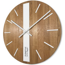 Drevené nástenné hodiny Dub Classic 50cm Flexistyle z250 Drevené nástenné hodiny Dub Classic 50cm Flexistyle z250