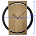 Drevené nástenné hodiny Wood oak 2 Flex z215-1d-1-x v, 32 cm Drevené nástenné hodiny Wood oak 2 Flex z215-1d-1-x v, 32 cm