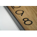 Drevené nástenné hodiny Wood Square z236a, 40cm Drevené nástenné hodiny Wood Square z236a, 40cm