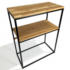 Drevený dvojitý regál FlexiStyle kon2-608030 Drevený dvojitý regál FlexiStyle kon2-608030