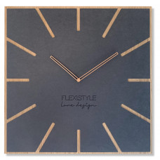 Nástenné drevené hodiny Eko Exact 4 Flex z119 1 matd-dx, 50 cm