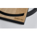 Drevené nástenné hodiny Wood oak 2 Flex z215-1d-1-x v, 32 cm Drevené nástenné hodiny Wood oak 2 Flex z215-1d-1-x v, 32 cm
