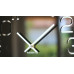 Dizajnové nástenné hodiny Digit Flex z120-1-0-x, 30 cm, čierne