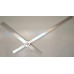 Dizajnové nástenné hodiny Digit Flex z120-2-0-x, 50 cm, biele