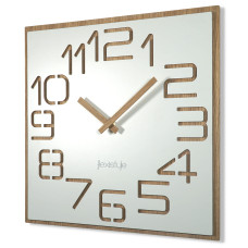Nástenné hodiny Digits z120-2matd-dx, 40 cm biela Nástenné hodiny Digits z120-2matd-dx, 40 cm biela