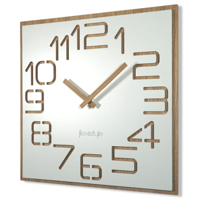 Nástenné hodiny Digits z120-2matd-dx, 40 cm biela Nástenné hodiny Digits z120-2matd-dx, 40 cm biela