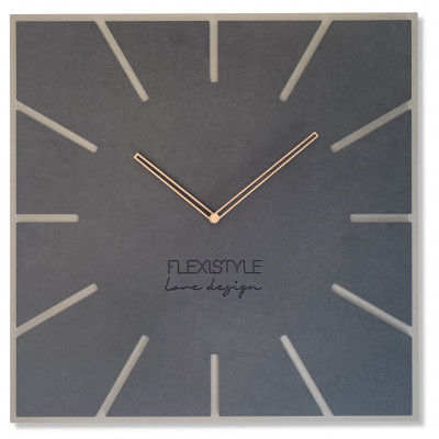 Nástenné drevené hodiny Eko Exact 1 Flex z119 1mat1a-dx, 50 cm